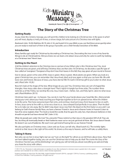 The Story of the Christmas Tree