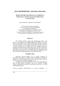 hard-core reverse micelles in tribofilm