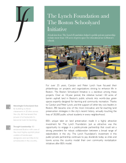 Case Study - The Lynch Foundation