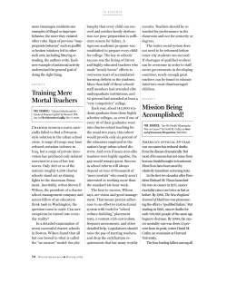 Training Mere Mortal Teachers Mission Being Accomplished!