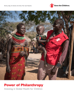 Power of Philanthropy