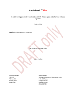 Apple Fresh TM Plus