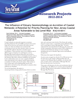 The Influence of Estuary Geomorphology on Accretion of Coastal