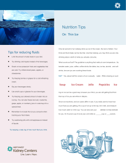 Tips for reducing fluid