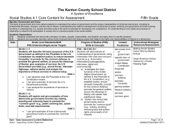 Curriculum Guide - Kenton County Schools