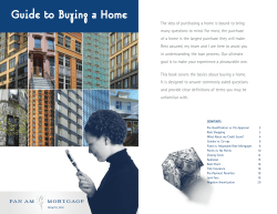 The idea of purchasing a home is bound to bring