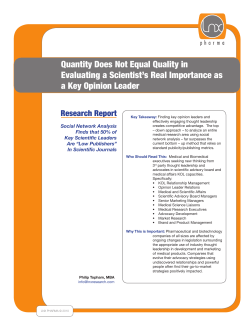Quantity Does Not Equal Quality in Evaluating a