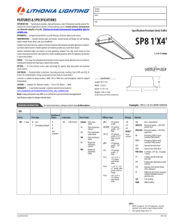 SP8 1`X4` - Acuity Brands
