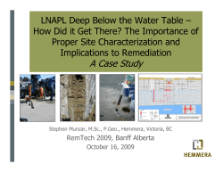 Presentation - Environmental Services Association of Alberta