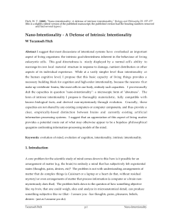 Nano-Intentionality - A Defense of Intrinsic Intentionality