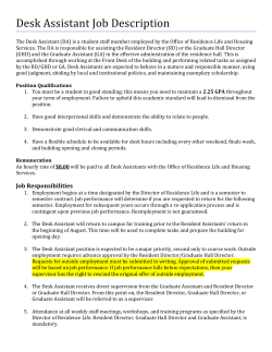 desk-assistant-job-description-and