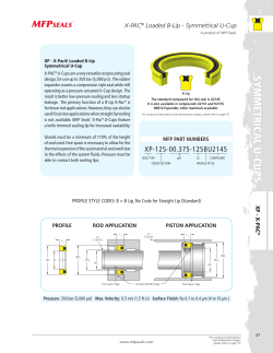 U2145 X-Pac® Loaded B-Lip Symmetrical U