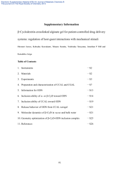 Supplementary Information - Royal Society of Chemistry