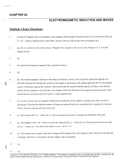 chapter 20 electromagnetic induction and waves