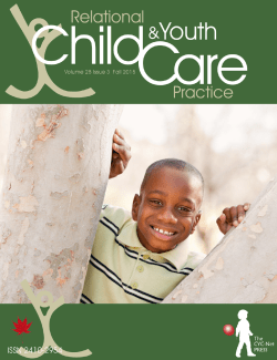 Untitled - Relational Child and Youth Care Practice