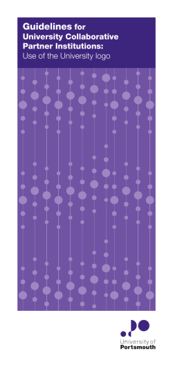 Guidelines for University Collaborative Partner Institutions