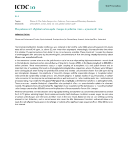 ConfTool Pro Export - 10th International Carbon Dioxide Conference