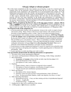 GE151j: Adopt-a-volcano project