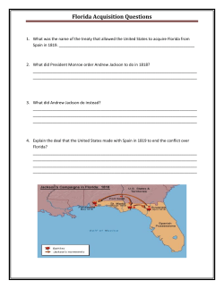 Florida Acquisition Questions