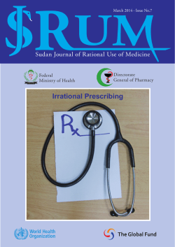 Irrational Prescribing - World Health Organization