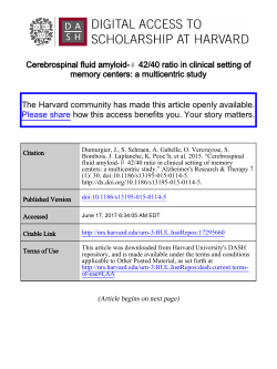 Cerebrospinal fluid amyloid-Ł 42/40 ratio in clinical setting of