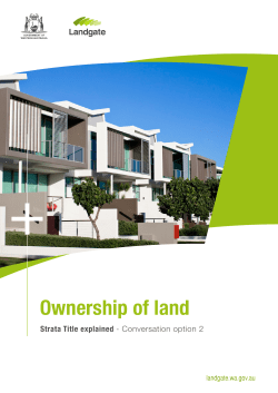 Ownership of land