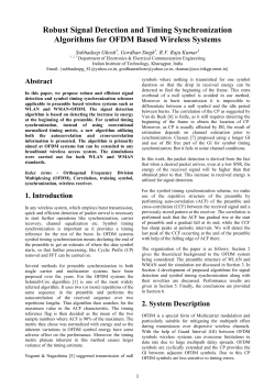 The number of repetition of the training sequence over which the