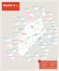 Food Resource Map for Ward 8