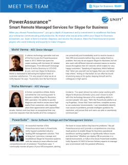 Meet the PowerAssurance Team