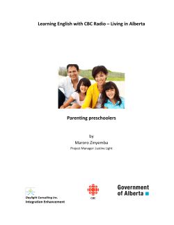 Learning English with CBC Radio - Living in Alberta