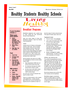 Healthy Students Healthy Schools
