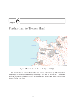 Porthcothan to Trevose Head - Plymouth University research