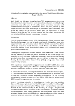 Histories of nationalization and privatization