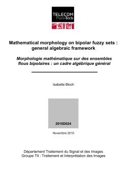Mathematical morphology on bipolar fuzzy sets