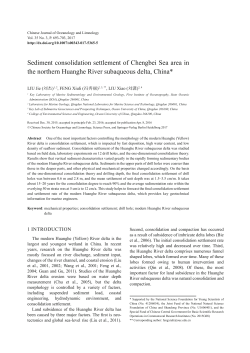- Chinese Journal of Oceanology and Limnology