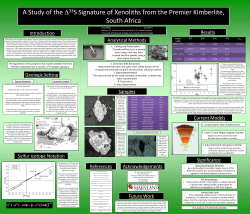 Geologic Setting Sulfur Isotope Notation Samples Analytical