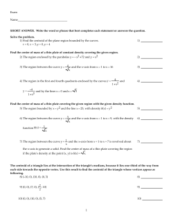 Exam - MathHands