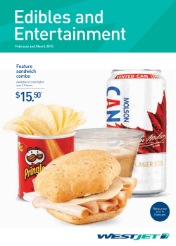 Edibles and Entertainment