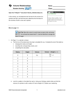 Student Activity PDF - TI Education