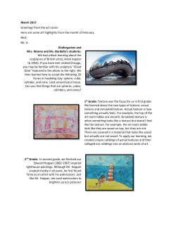 Art March Newsletter