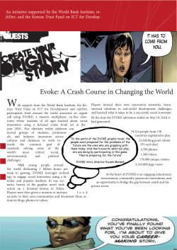 Evoke: A Crash Course in Changing the World