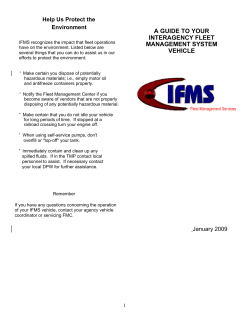 a guide to your interagency fleet management system vehicle