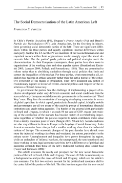 The Social Democratisation of the Latin American Left