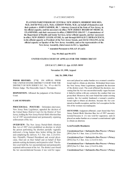 Page 1 15 of 52 DOCUMENTS PLANNED PARENTHOOD OF