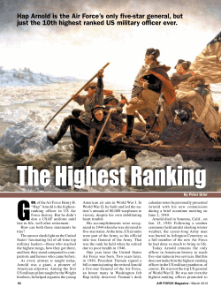 The Highest Ranking - Air Force Magazine