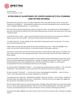 elton john at allentown`s ppl center shows he`s still standing