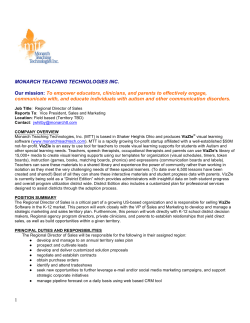 1 MONARCH TEACHING TECHNOLOGIES INC. Our