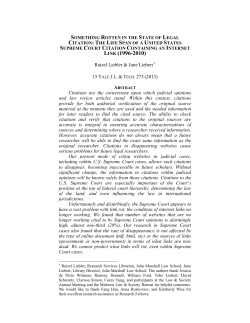 Something Rotten in the State of Legal Citation