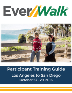 Participant Training Guide