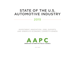 state of the us automotive industry